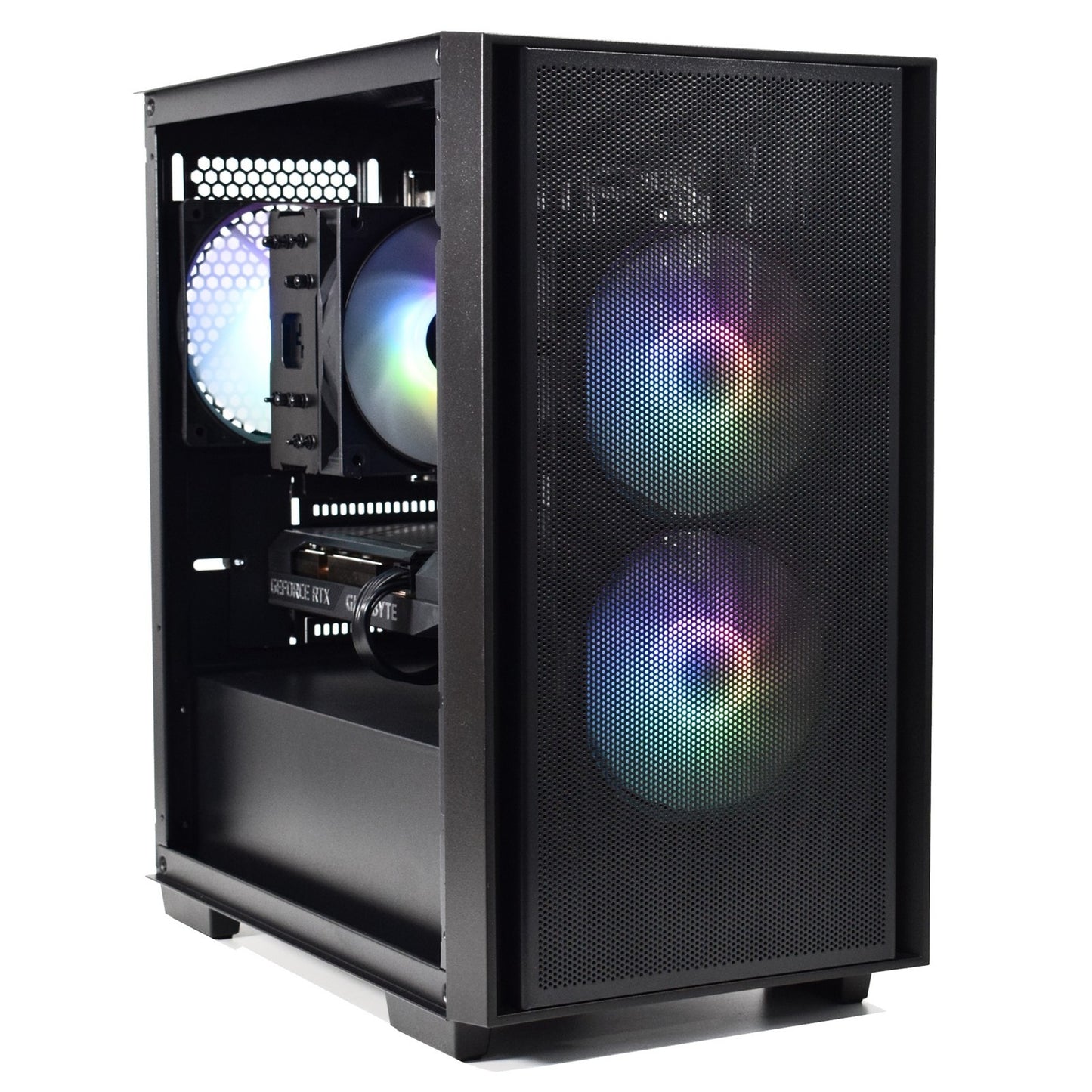 RGB Gaming Build - AMD Ryzen 5 7600X3D 6 Core 12 Thread, 4.10GHz (4.70GHz Boost)