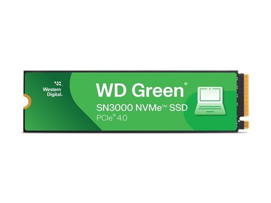 1TB WD Green SN3000 PCIe 4.0 NVMe M.2 SSD