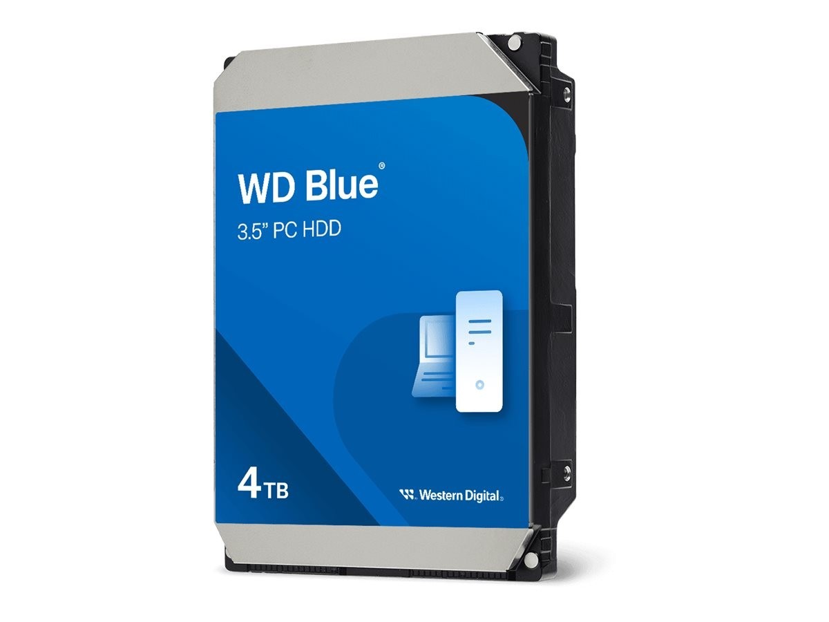 WD Blue - hard drive - 4 TB - SATA 6Gb/s WD40EZZX