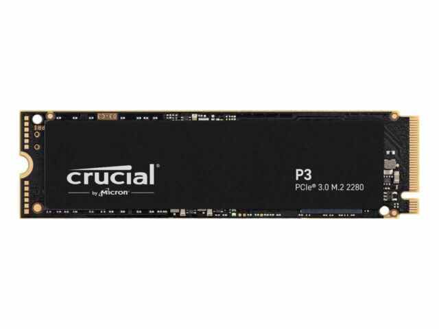 Crucial P3 1TB PCIe NVMe M.2 2280 Internal SSD - CT1000P3SSD8