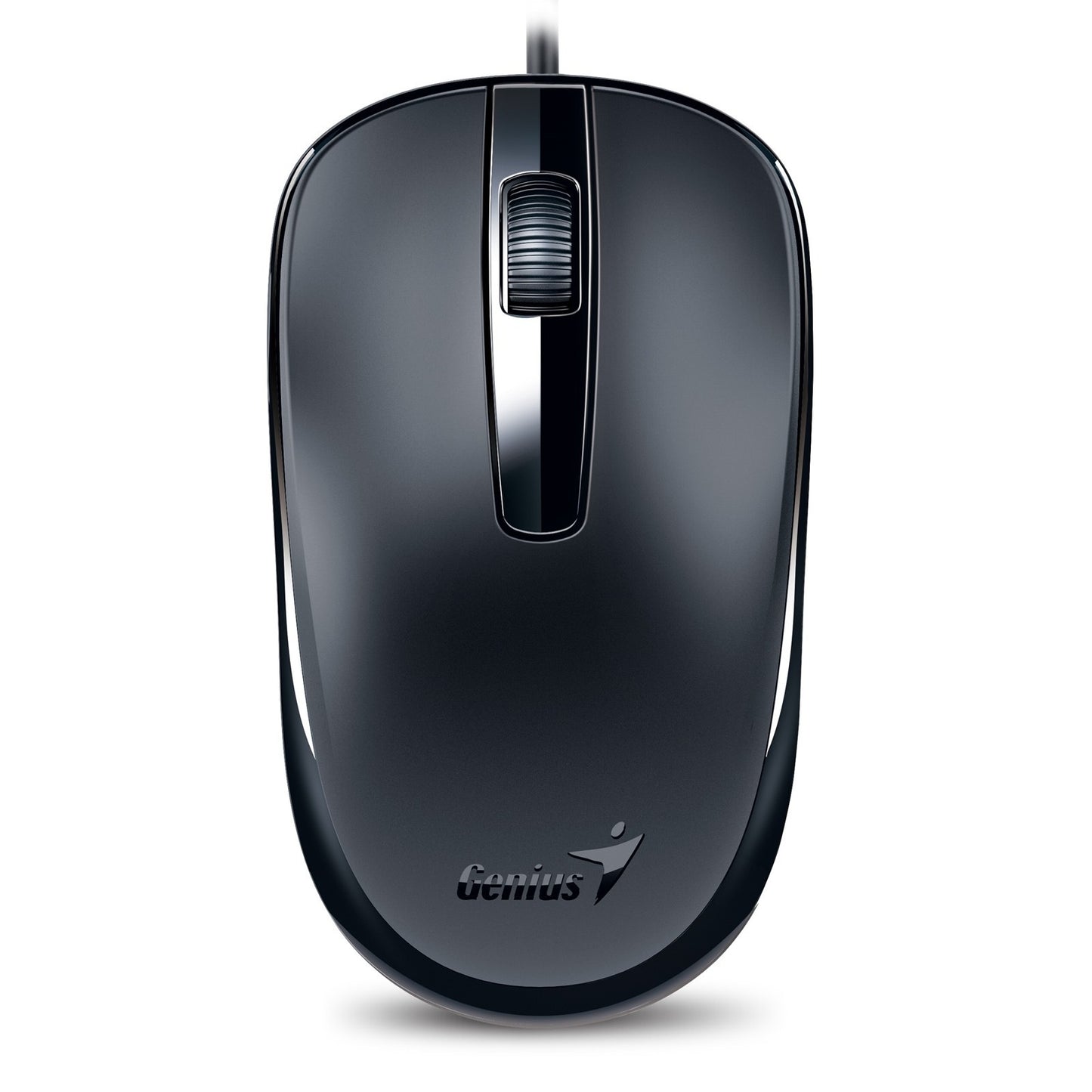 Genius DX-120 Wired USB-C Mouse, 1200 DPI Optical Tracking, 1.5m Cable, Black