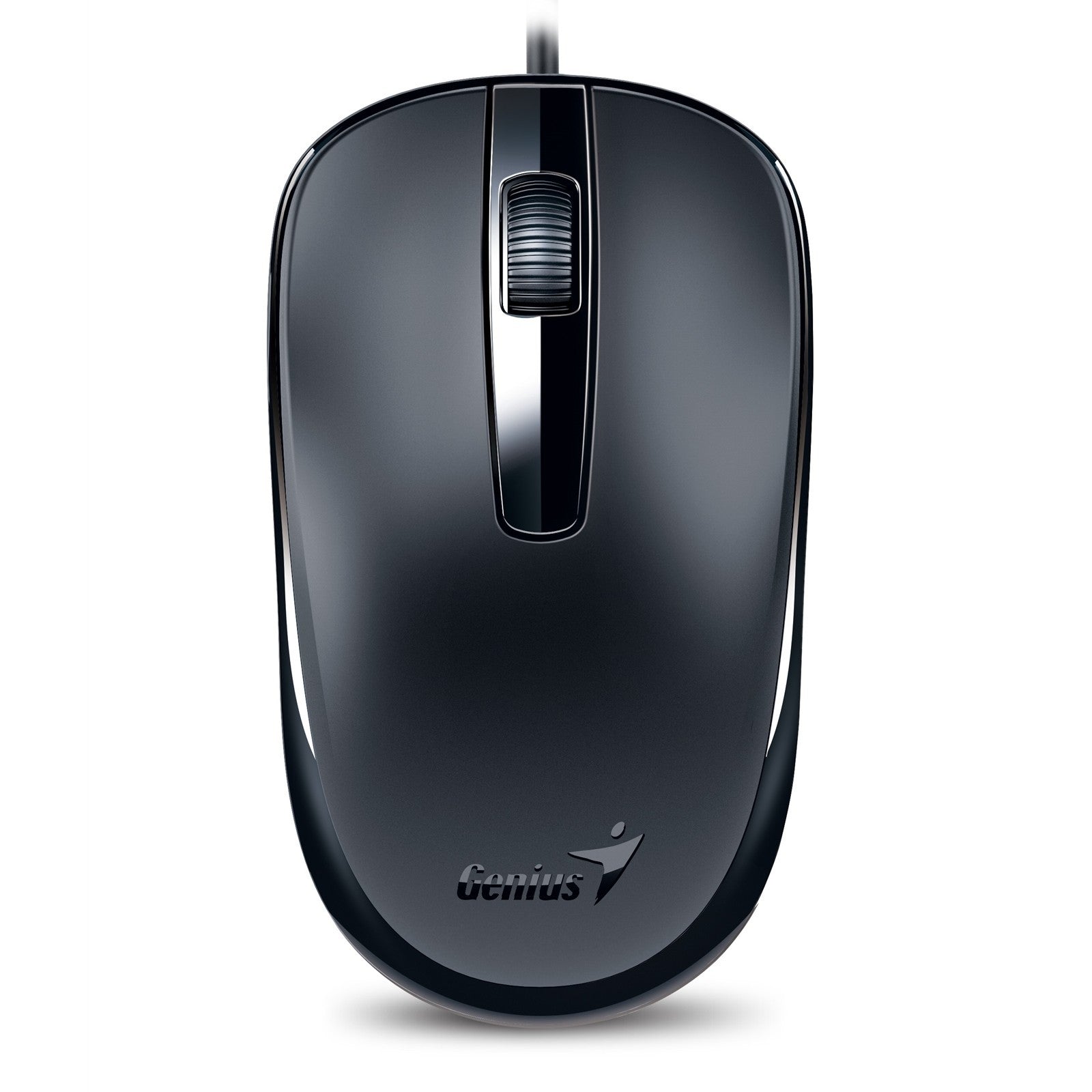 Genius DX-120 Wired USB-C Mouse, 1200 DPI Optical Tracking, 1.5m Cable, Black
