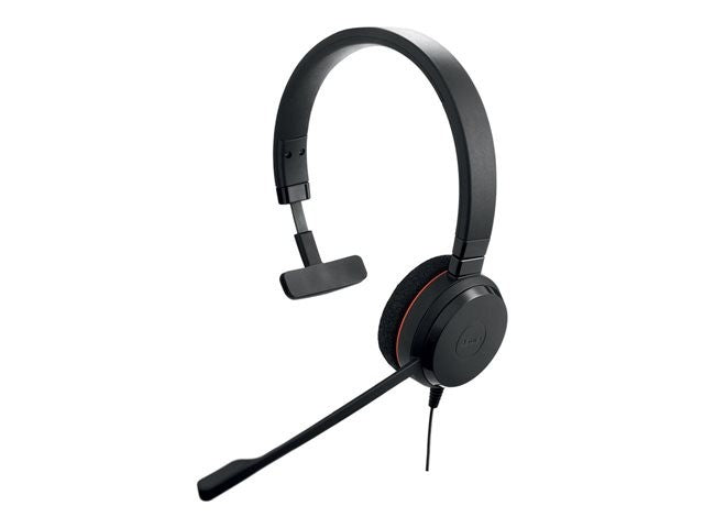 Jabra Evolve 20 Mono On Ear Headset - Black (4993823109)