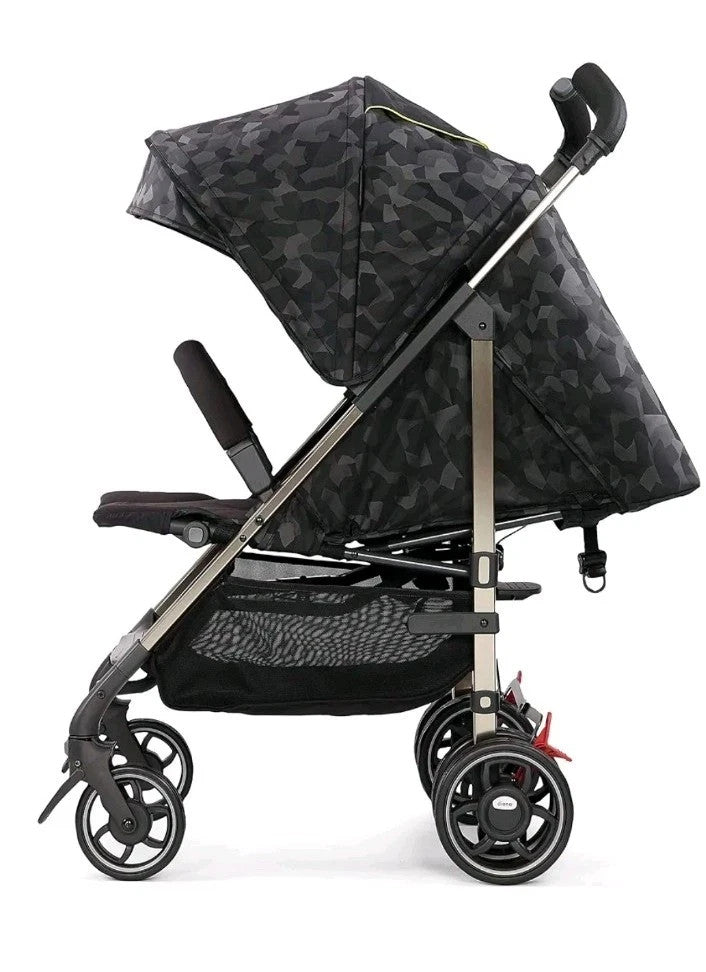 Diono Flexa Luxe Black Platinum, City Ready Umbrella Stroller - Black Camo