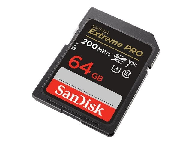 SanDisk Extreme Pro - flash memory card - 64 GB - SDXC UHS-I