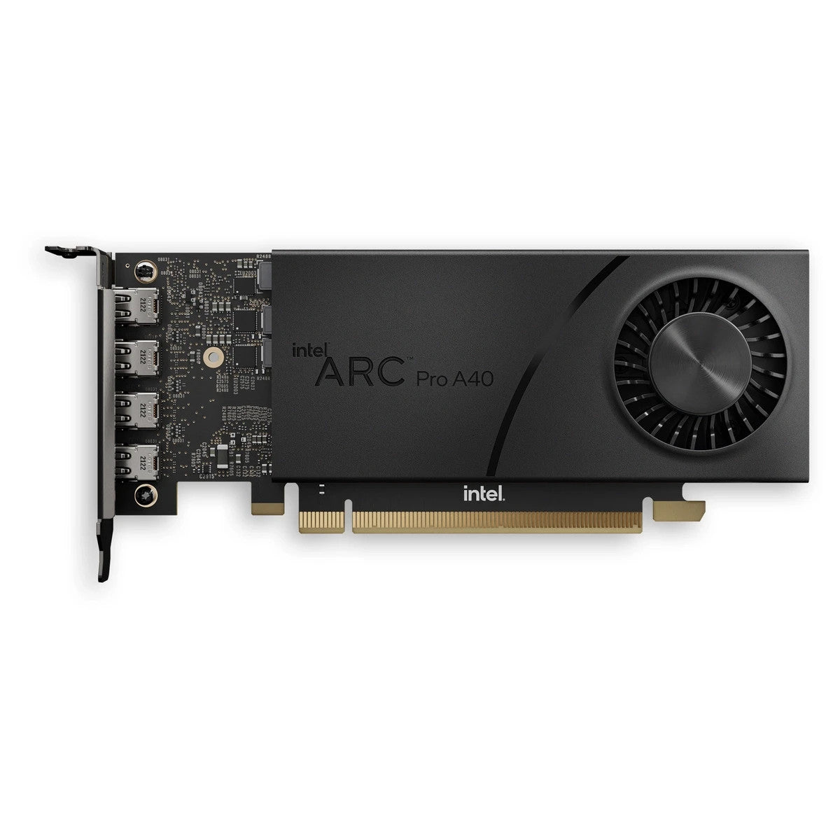 Intel Arc Pro A40, Arc Pro A40, 6 GB, GDDR6, 96 bit, 7680 x 4320 pixels, PCI Exp