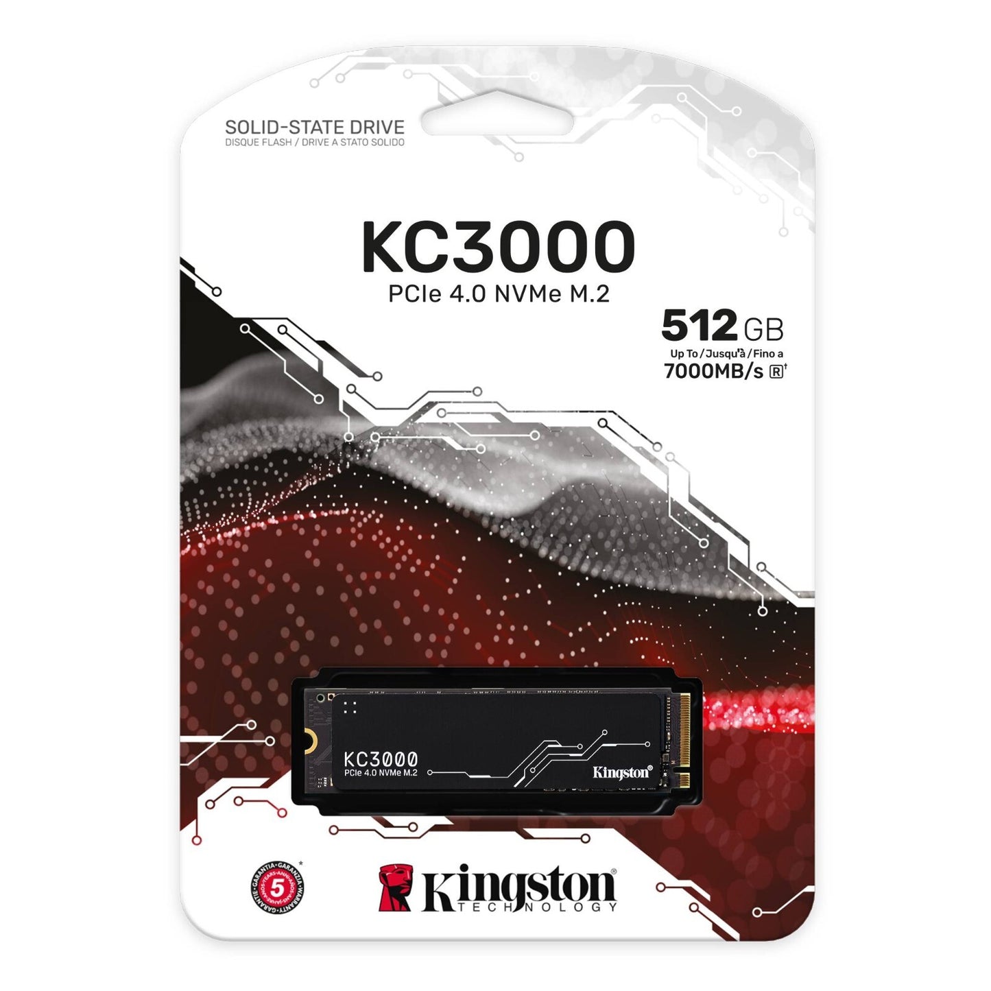 Kingston KC3000  M2 NVMe SSD -2048G, 1024 GB, 512 GB  - PCIe 4.0 