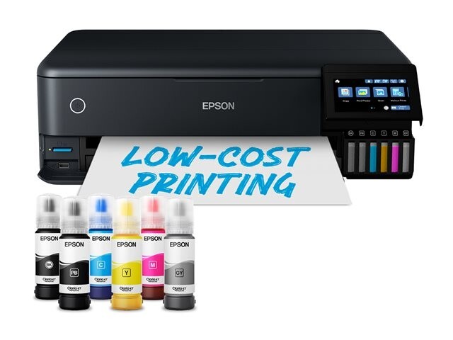 Epson EcoTank ET-8550 A4/3 All-In-One Printer - Black