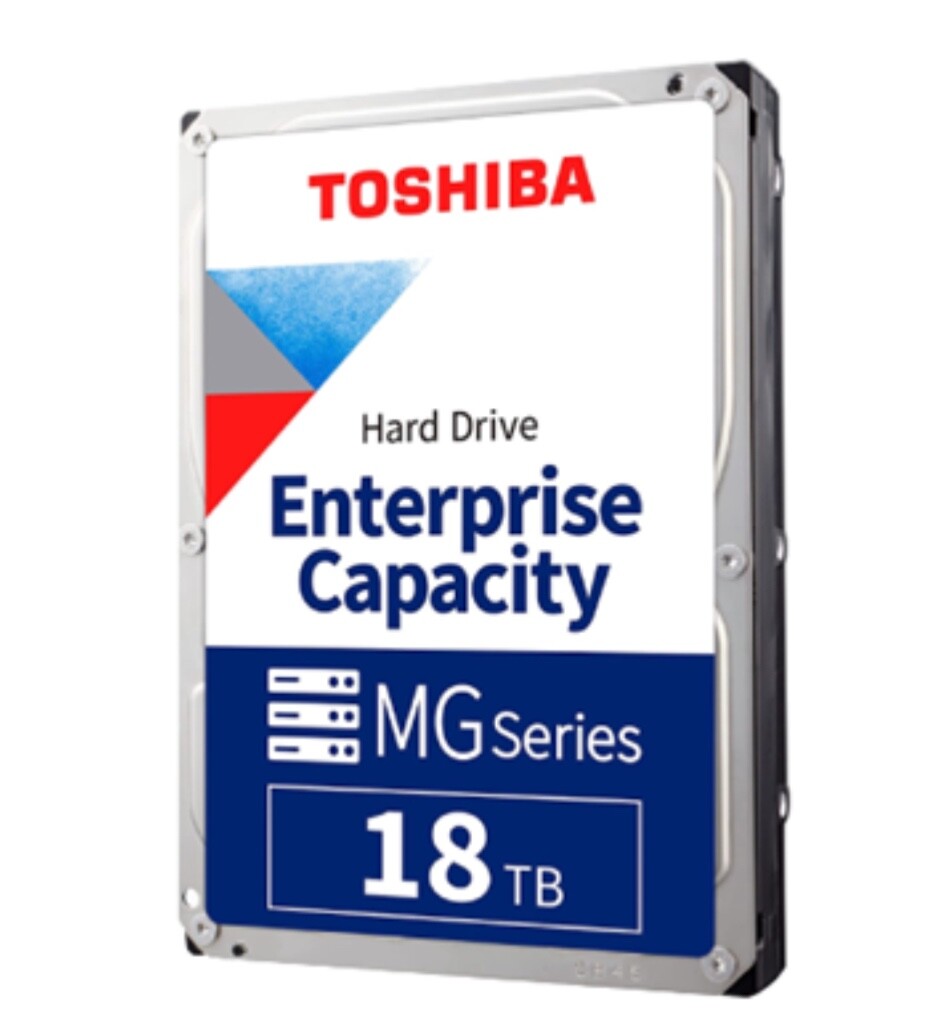 Toshiba 18TB Enterprise HDD MG Series 3.5" SATA 7200RPM