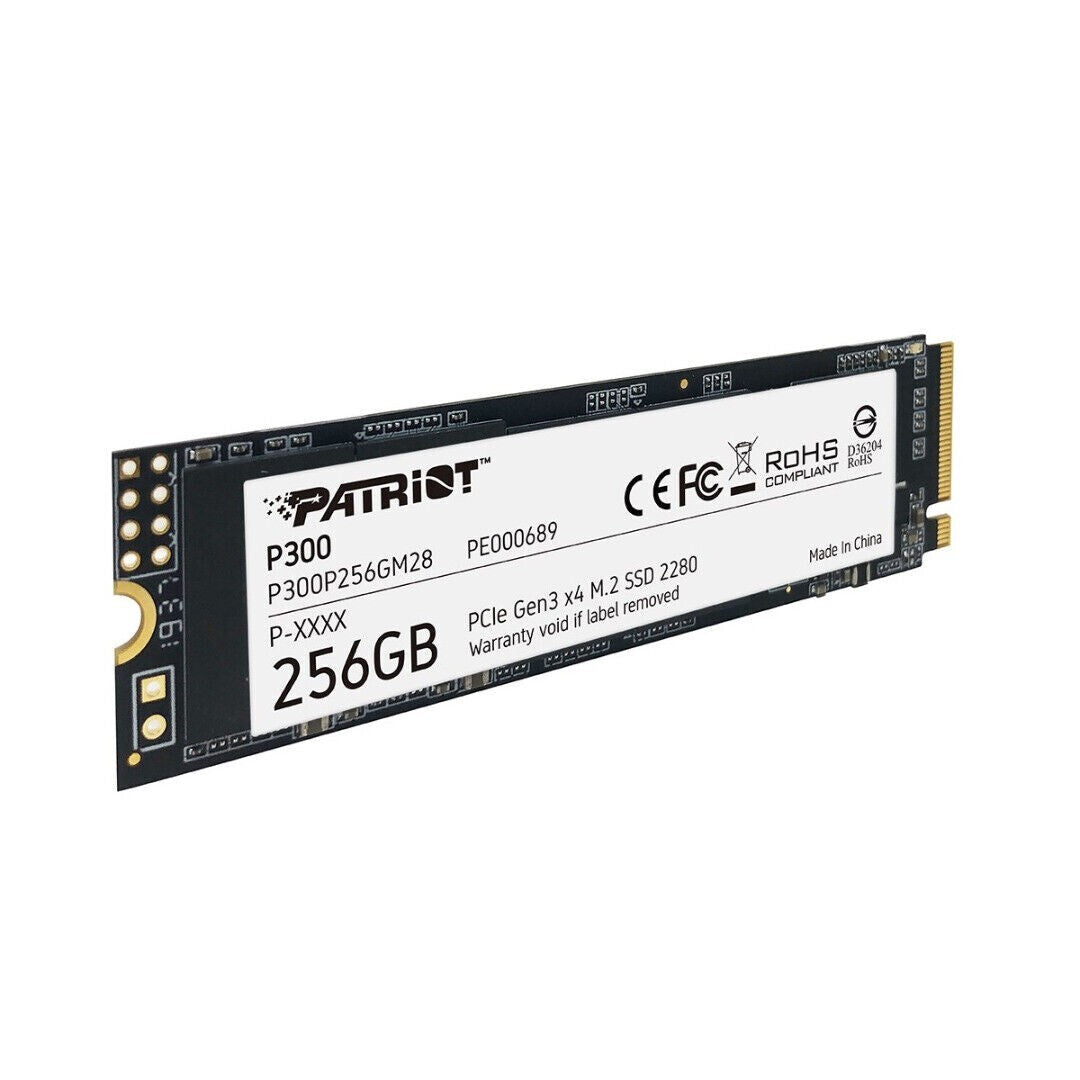 Patriot P300 512GB 1.3" M.2 PCIe NVMe Internal SSD (P300P512GM28)