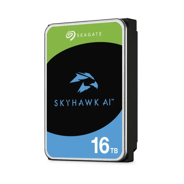 Seagate ST16000VE005 SkyHawk AI Surveillance Hard Drive, 3.5" HDD, SATA III