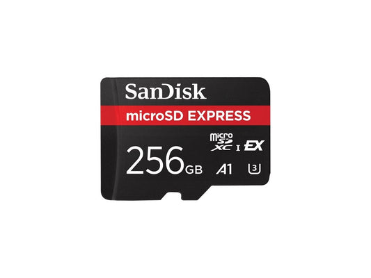 SanDisk Express - flash memory card - 256 GB - microSDXC UHS-I