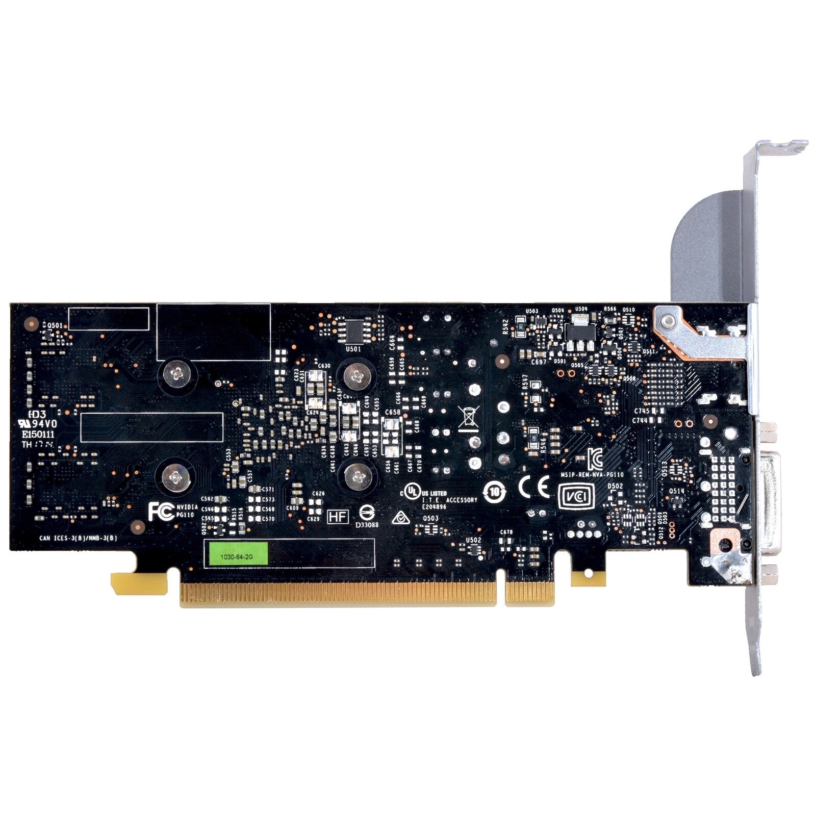 Inno3D Nvidia GeForce GT 1030 2GB GDDR5 Low Profile Fanless Graphics Card