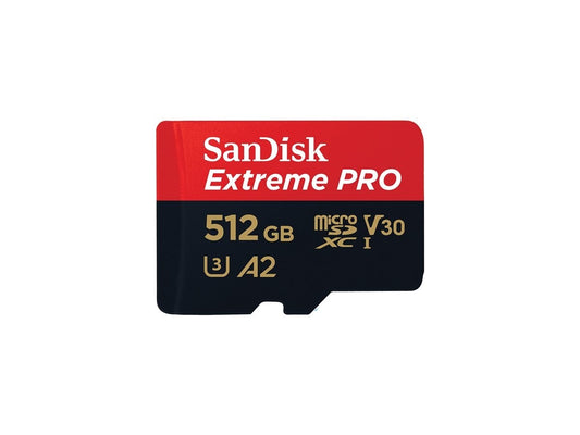 SanDisk Extreme PRO microSDXC Card - 512GB (SDSQXCD-512G-GN6MA)