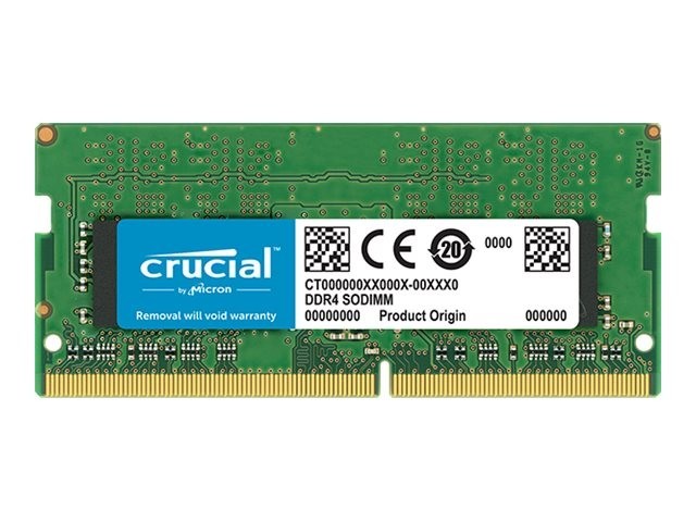 Crucial - DDR4 - module - 32 GB - SO-DIMM 260-pin / PC4-25600 -  CT32G4SFD832A