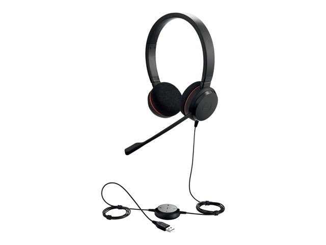 Jabra Evolve 20 MS stereo - headset - USB
