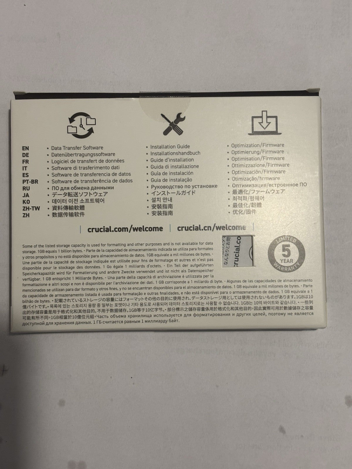 Crucial CT500P3SSD8 500GB, M.2 2280 Internal SSD