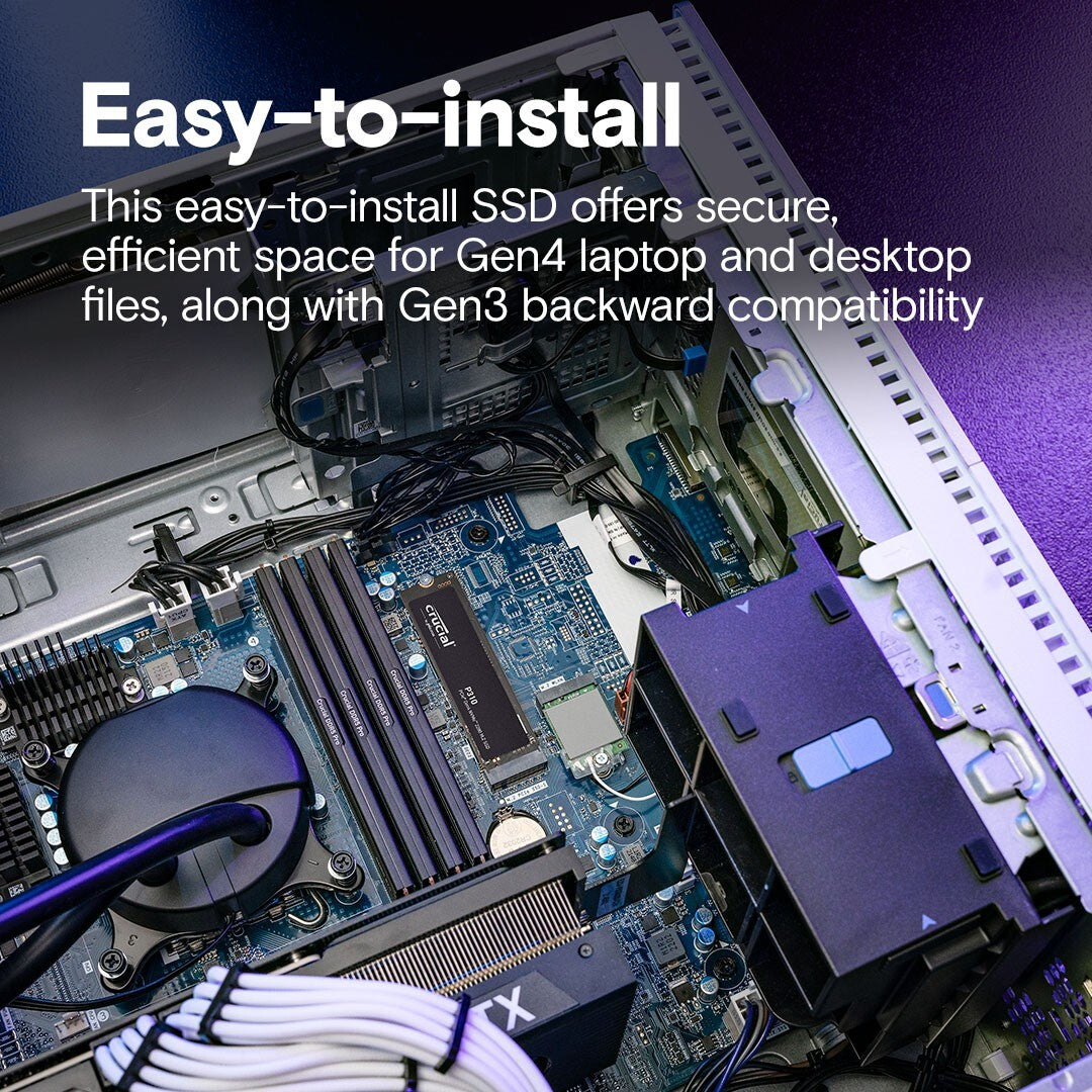 Crucial P310 - SSD - 500 GB - PCIe 4.0 x4 (NVMe)