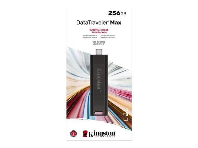 Kingston DataTraveler Max 256GB USB-C Flash Drive (DTMAX/256GB)