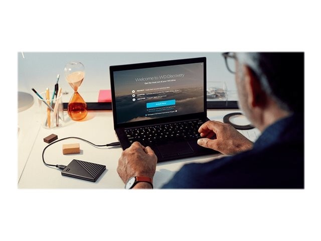 WD My Passport WDBPKJ0050BBK - hard drive - 5 TB - USB 3.2 Gen 1