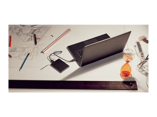 WD My Passport WDBPKJ0050BBK - hard drive - 5 TB - USB 3.2 Gen 1