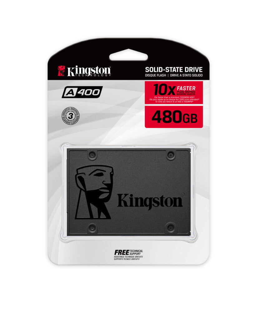 Kingston SSD A400 1TB 960GB 480GB 240GB 120GB SATA III 2.5" Solid State Drive.