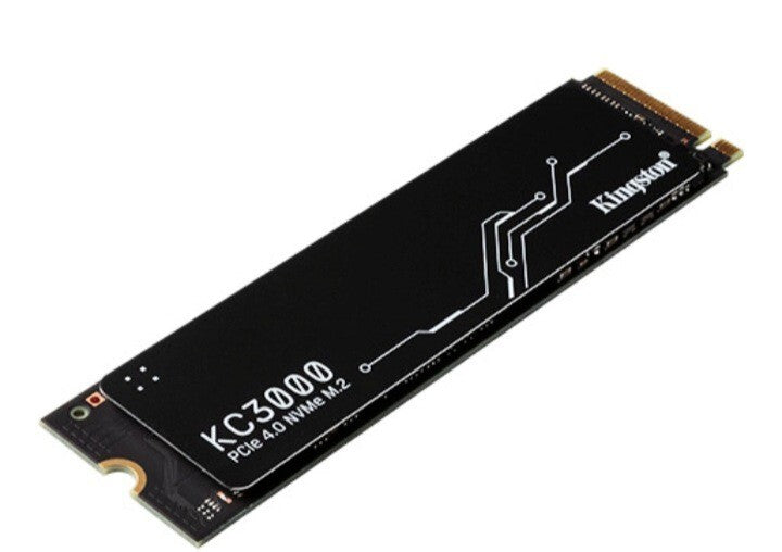 Kingston KC3000 M.2-2280 1TB PCI Express 4.0 x4 NVMe Solid State Drive.