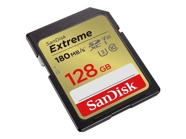 SanDisk - flash memory card - 128 GB - SDXC UHS-I
