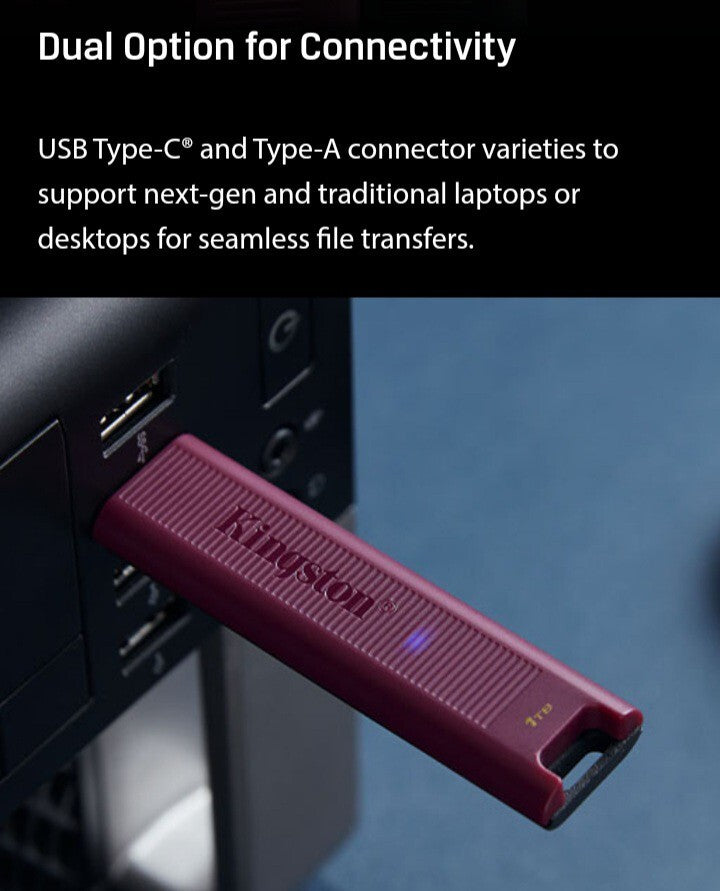 Kingston 256GB  DataTraveler Max USB3.2 Gen2 Type-C
