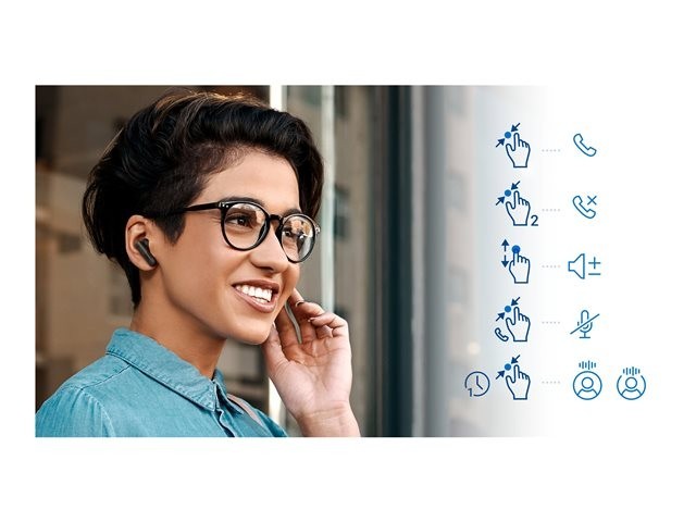 Dell EB525 Pro Plus Earbuds Active Noise Canceling Wireless AI-powered 520-BBNM