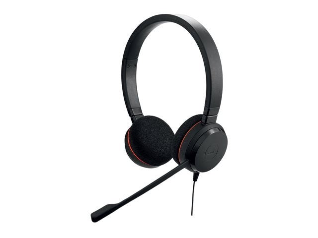 Jabra Evolve 20 MS stereo - headset - USB-C, USB-A