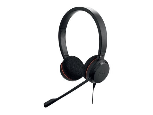 Jabra Evolve 20 MS stereo - headset - USB-C, USB-A