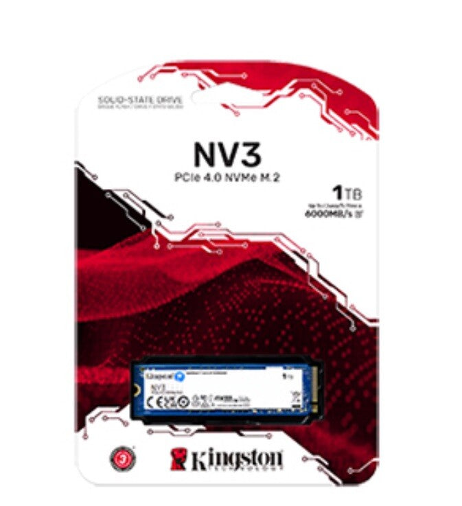Kingston NV3 - SSD 2TB,1TB,500GB,250 GB - PCIe 4.0 x4 (NVMe)