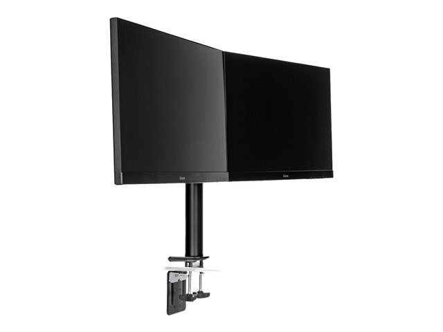 Iiyama DS1002C-B1 mounting kit - adjustable arm - for 2 monitors - black