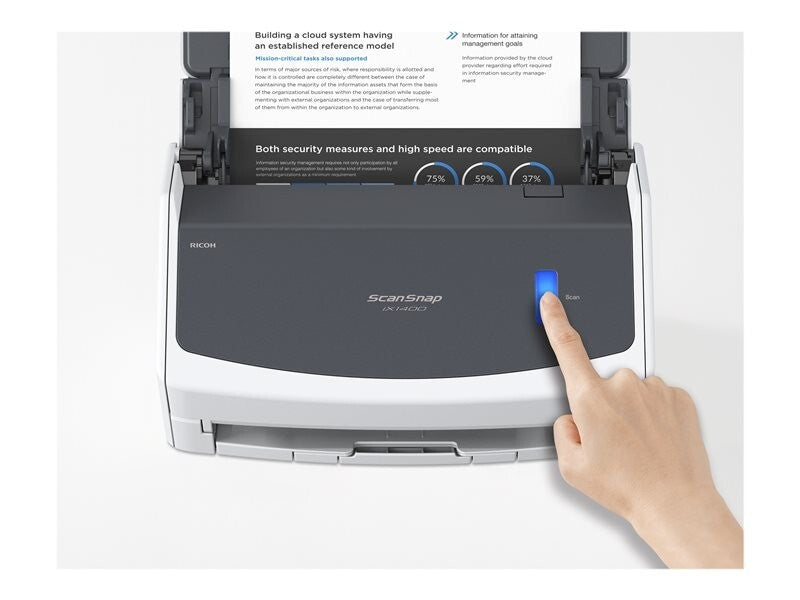 Ricoh ScanSnap iX1400 - document scanner - desktop - USB 3.2 Gen 1