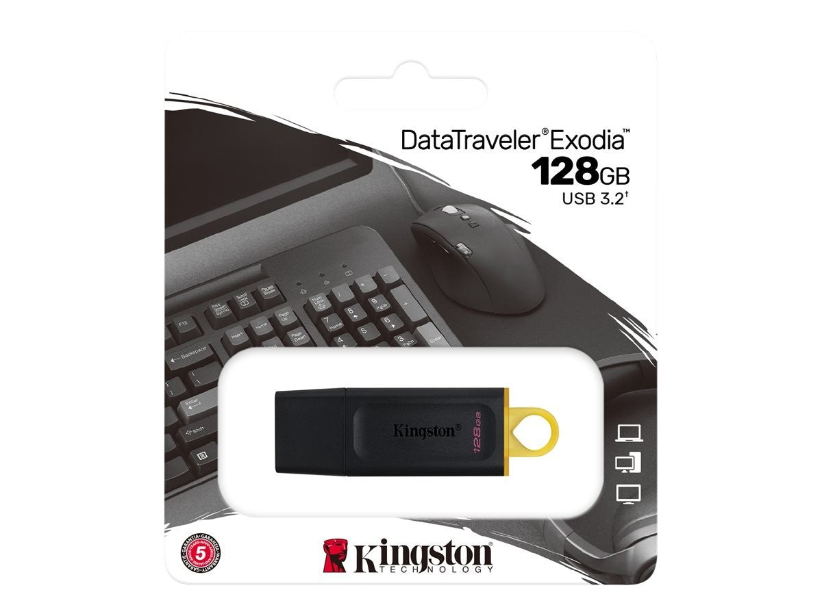 Kingston DataTraveler Exodia 128GB USB 3.2 Flash Drive (DTX/128GB)