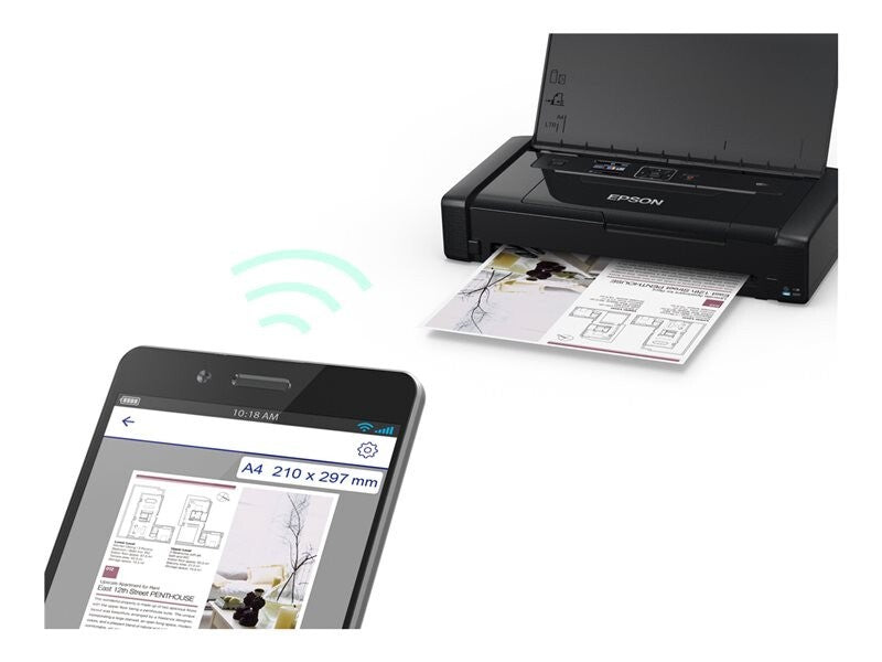 Epson WorkForce WF-110W Inkjet Mobile Printer