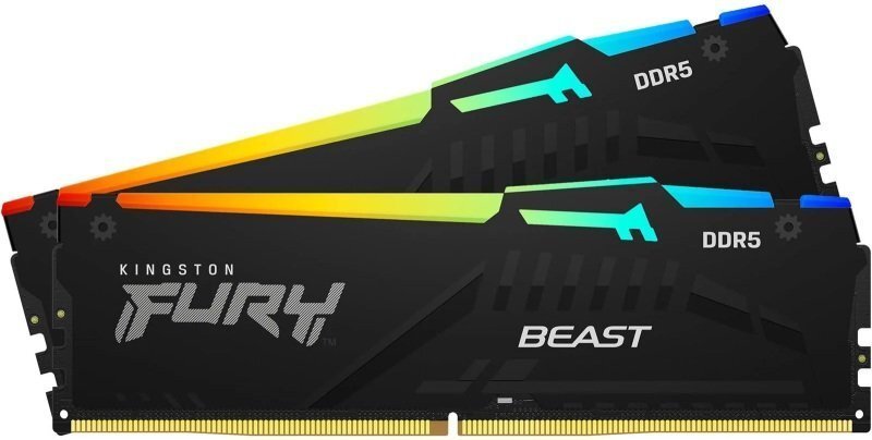 Kingston Technology Fury Beast 32GB DDR5 CL36 DIMM Desktop Gaming Memory Kit of 