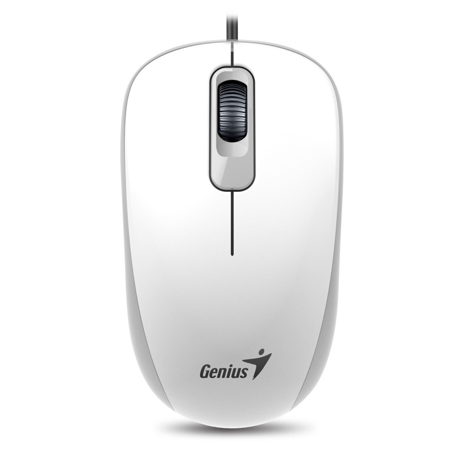 Genius DX-110 Wired USB Mouse 1000DPI Optical Tracking 3 Buttons White