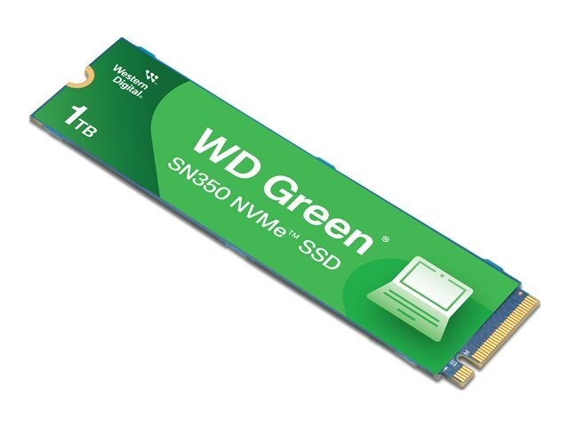 WD Green SN350 NVMe SSD WDS100T3G0C - SSD - 1 TB - PCIe 3.0 x4 (NVMe)
