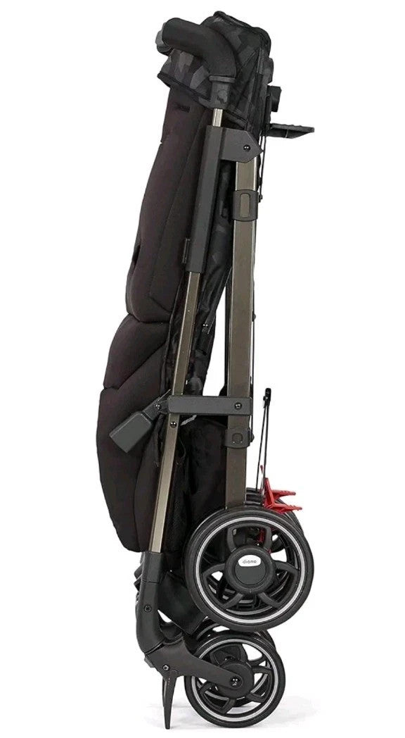 Diono Flexa Luxe Black Platinum, City Ready Umbrella Stroller - Black Camo