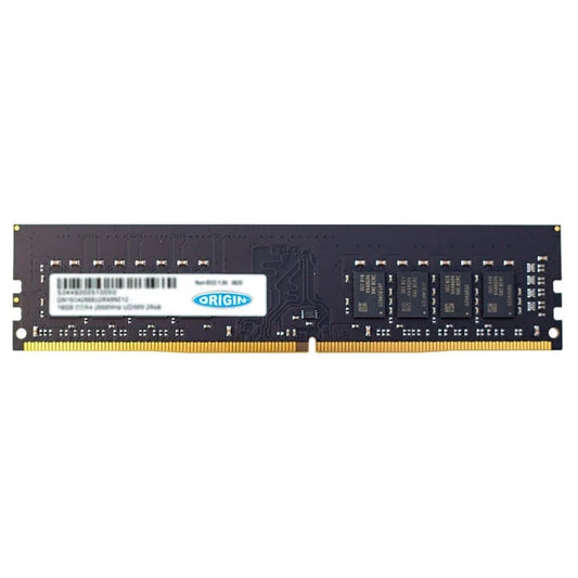 Origin Storage 16GB DDR4 3200MHz UDIMM 2Rx8 Non-ECC 1.2V OM16G43200U2RX8NE12