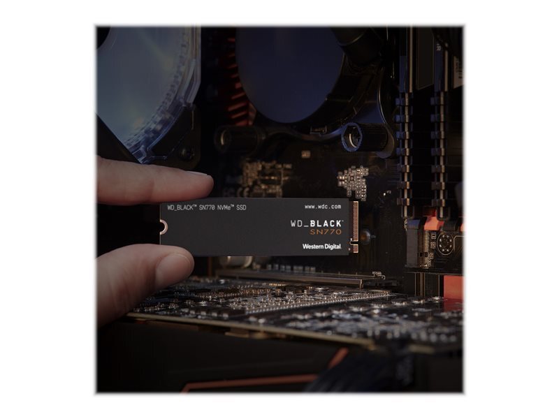 WD Black - SSD - 1 TB - PCIe 4.0 NVMe SSD WDS100T4X0E.