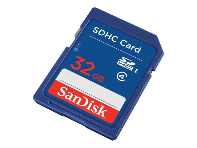 SanDisk 32GB Class 4 SDHC Memory Card - SDSDB-032G