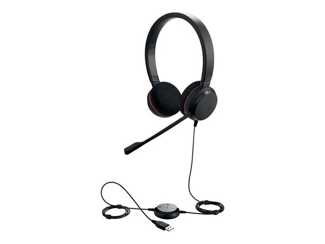Jabra Evolve 20 UC stereo - headset - USB