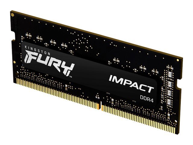 Kingston FURY Impact 8GB (1 x 8GB) PC4-21300 (DDR4-2666) SO-DIMM Memory - Black 