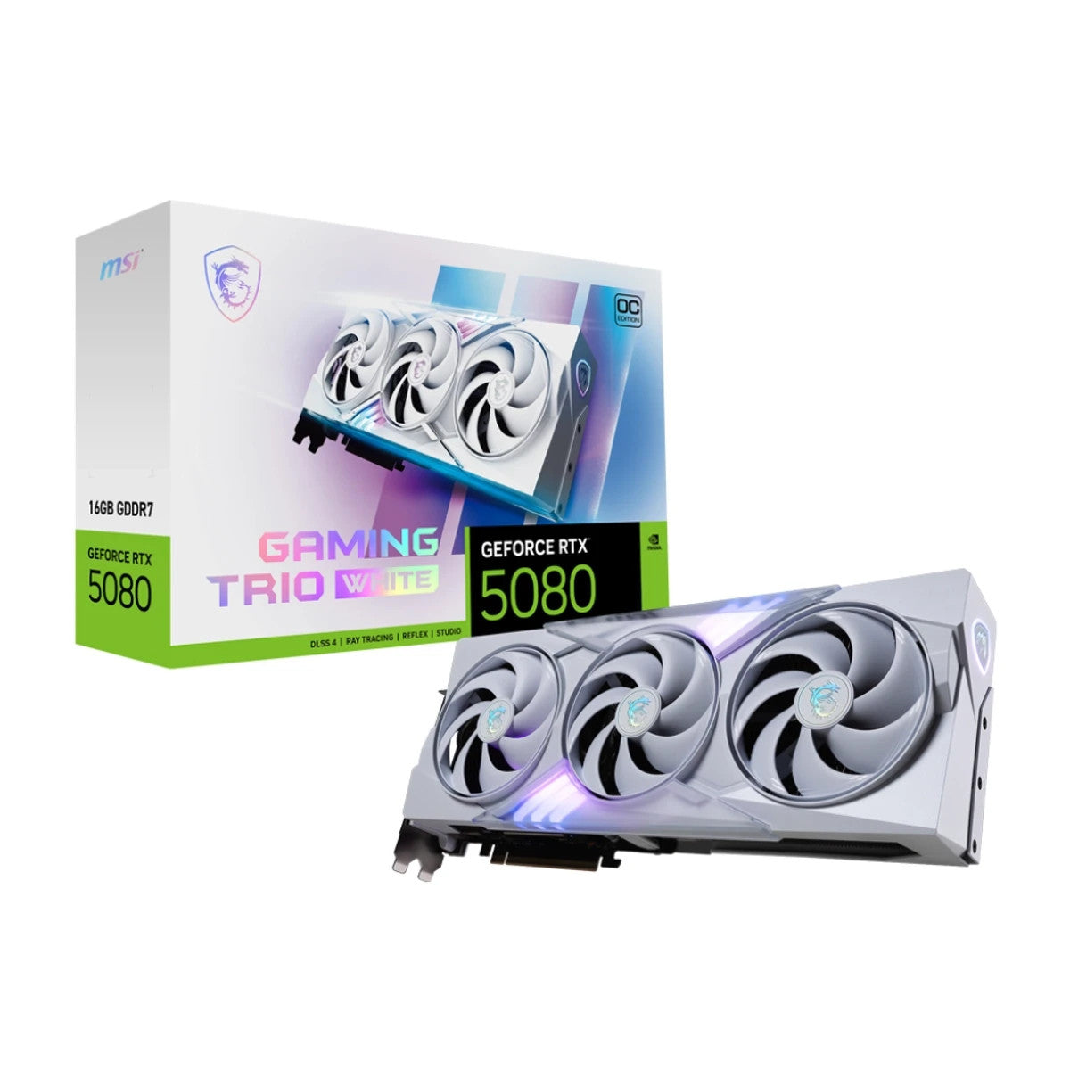 MSI SUPRIM GeForce RTX5080 16G SOC, GeForce RTX 5080, 16 GB, GDDR7, 256 bit, 768