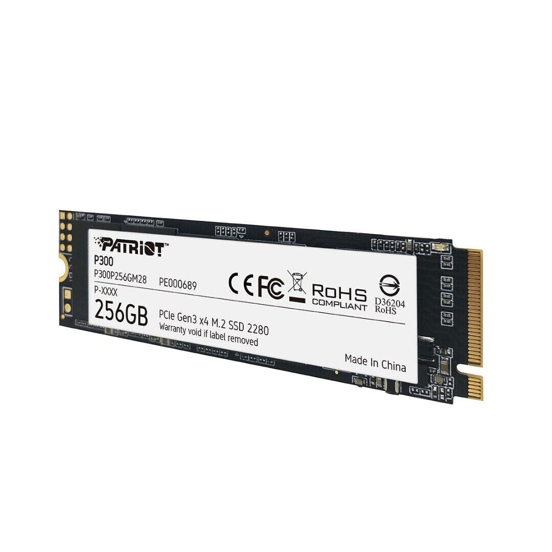 Patriot P300 512GB 1.3" M.2 PCIe NVMe Internal SSD (P300P512GM28)