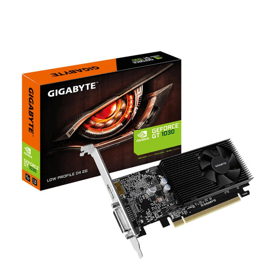 GIGABYTE NVIDIA GeForce GT 1030 2GB DDR4 Graphics Card (GVN1030D42GL)