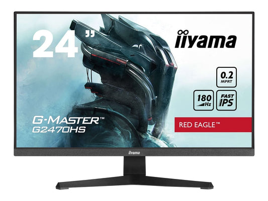 iiyama G-MASTER Red Eagle G2470HS-B1 - LED monitor - Full HD (1080p) - 24"